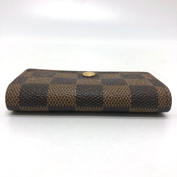 LOUIS VUITTON Porto Monnaie-Plat Coin Case Wallet Mini Wallet coin purse - Picture 5 of 14